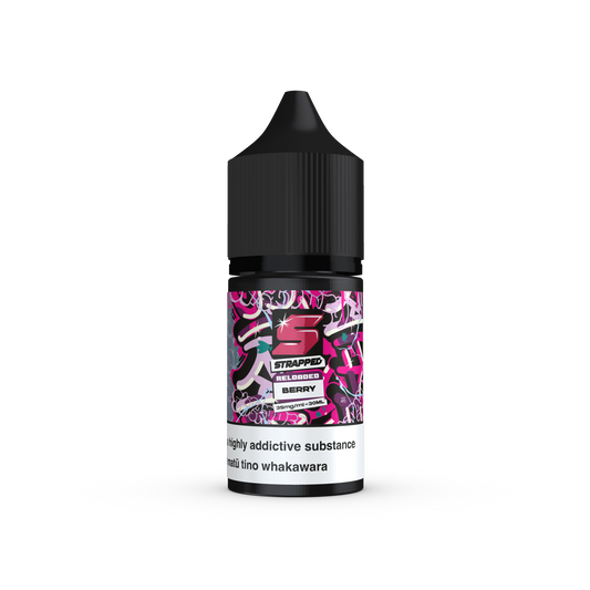 Strapped Reloaded Salts 30ml 35mg - Berry (Mixed Berry Madness)