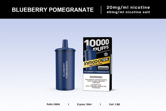 INMOOD 10K Pod - Blueberry Pomegranate