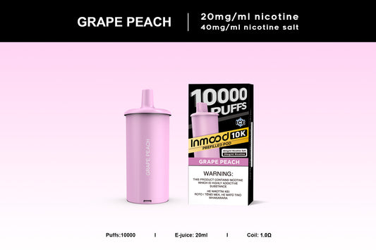 INMOOD 10K Pod - Grape Peach