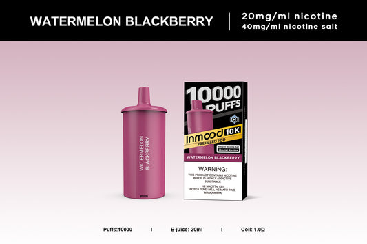 INMOOD 10K Pod - Watermelon Blackberry