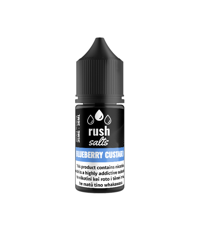 Rush Salts - Blueberry Custard 30ml