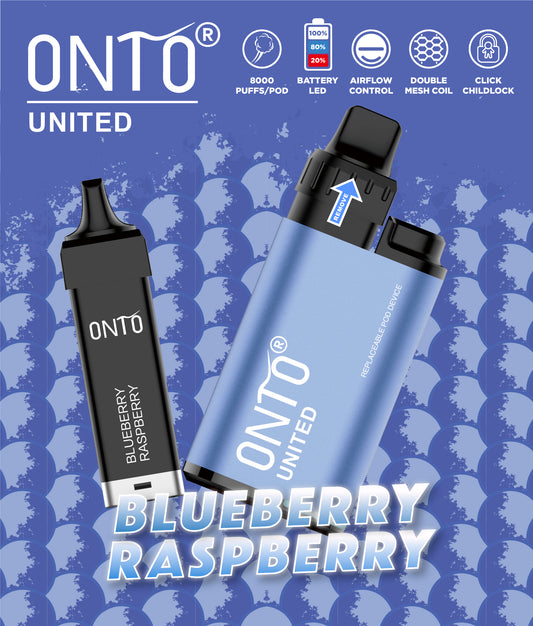 Onto - Blueberry Raspberry Kit 8000 Puff