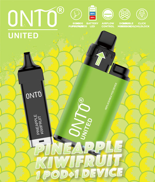 Onto - Pineapple Kiwifruit Kit 8000 Puff