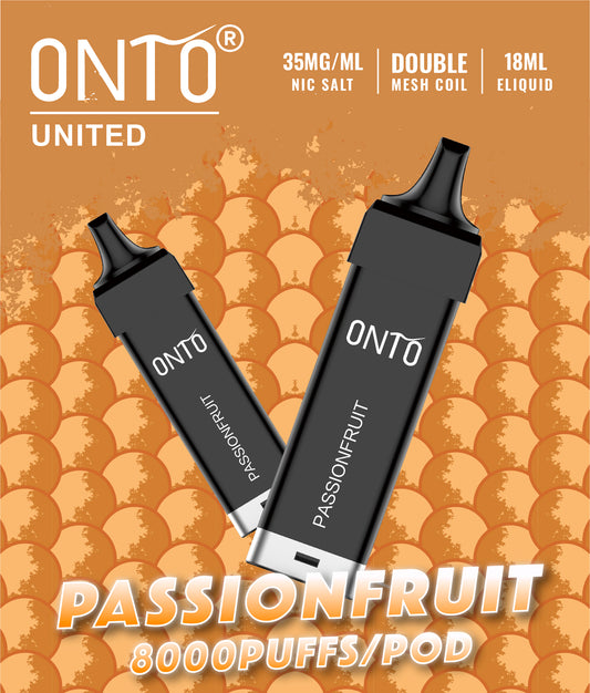 Onto - Prefilled Pod 8000 Puff - Passionfruit