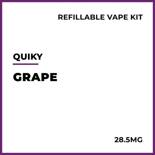 Quiky Pre-filled Vape Kit - Grape
