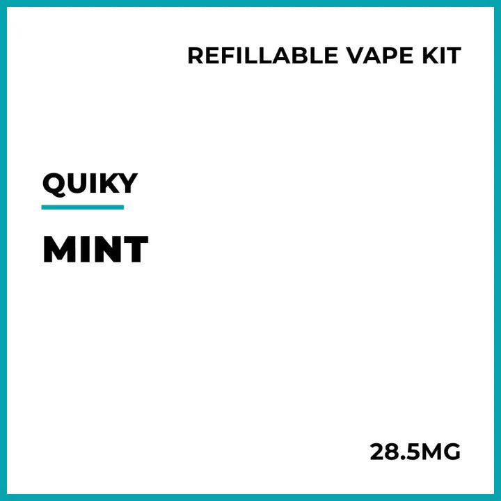 Quiky Pre-filled Vape Kit - Mint