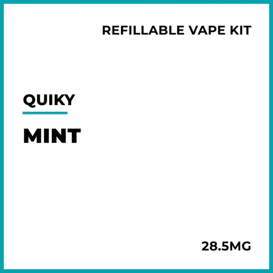 Quiky Pre-filled Vape Kit - Mint