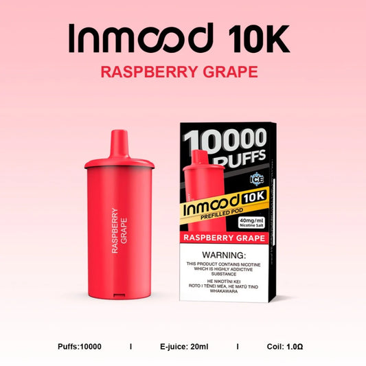 INMOOD 10K Pod - Raspberry Grape