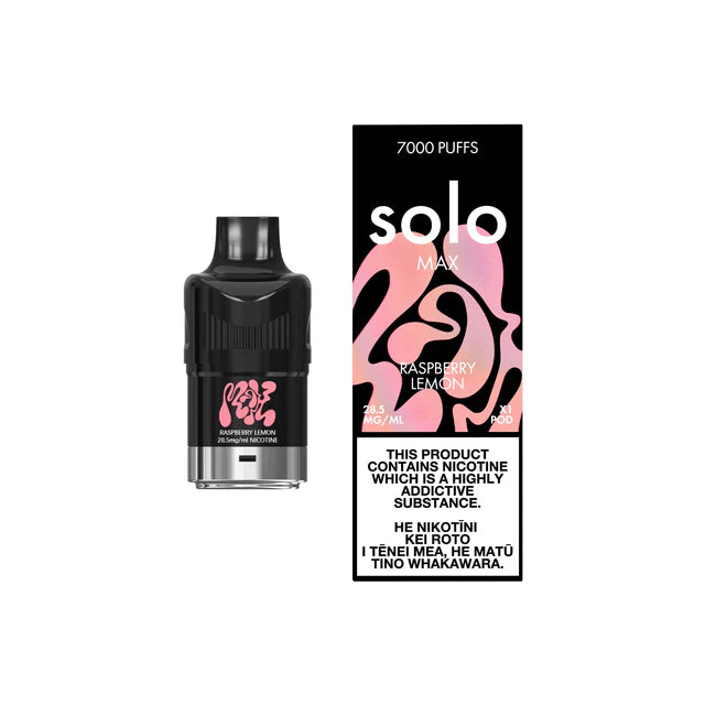 Raspberry Lemon | solo MAX Pod