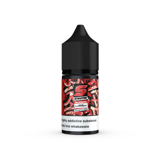 Strapped Reloaded Salts 30ml 35mg - Sour Strawberry