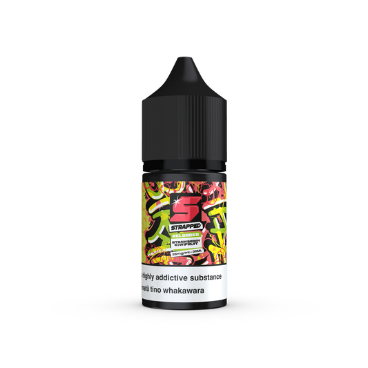 Strapped Reloaded Salts 30ml 35mg - Strawberry Kiwifruit