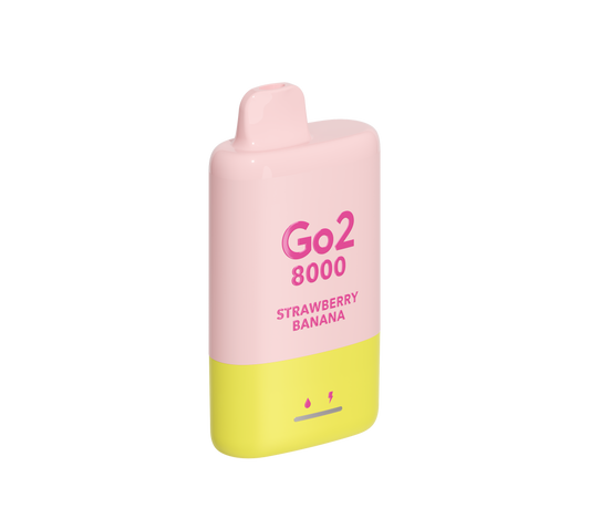 Go2 8000 Puff - Strawberry Banana