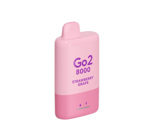 Go2 8000 Puff - Strawberry Grape