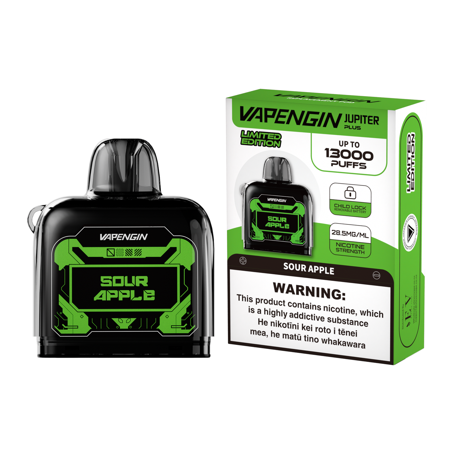 Jupiter 13000 Pod - Sour Apple