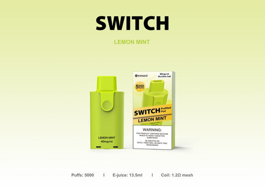 Switch Replacement Pod - 5000 Puffs - Lemon Mint