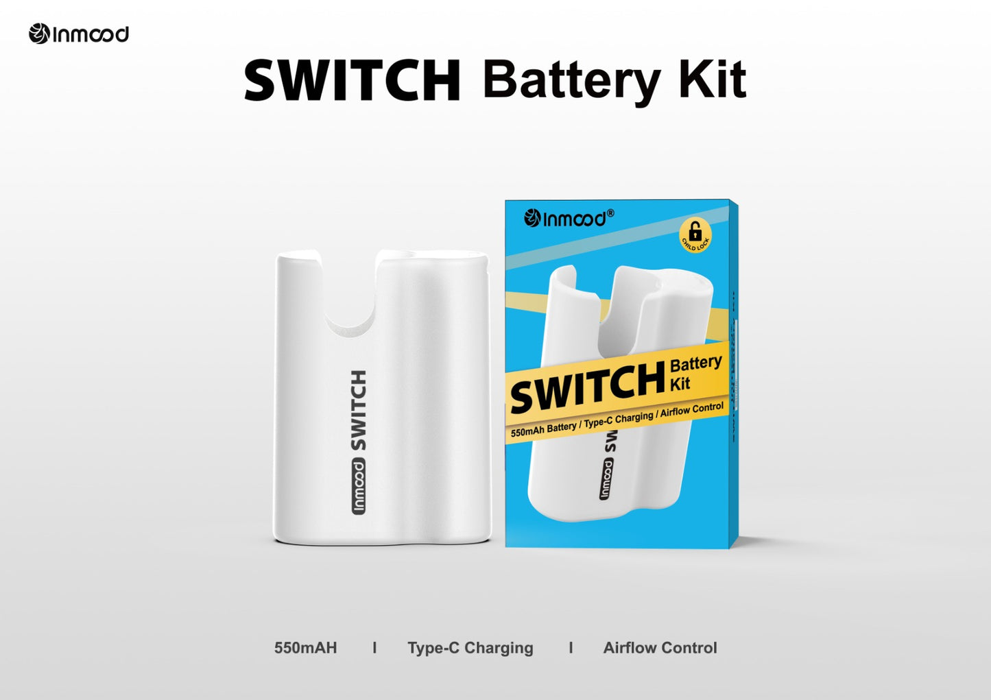 Switch Battery - White