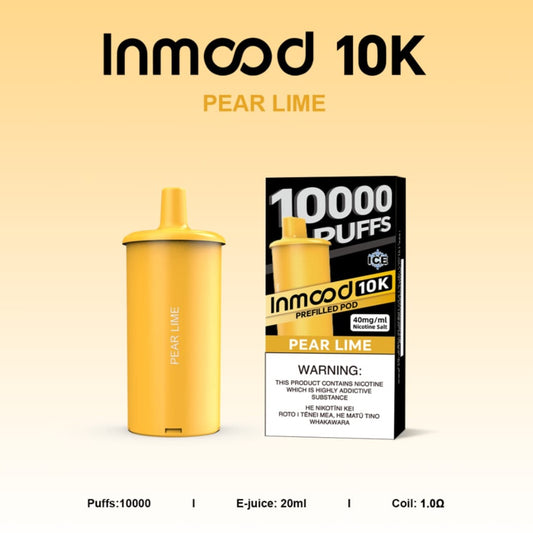 INMOOD 10K Pod - Pear Lime