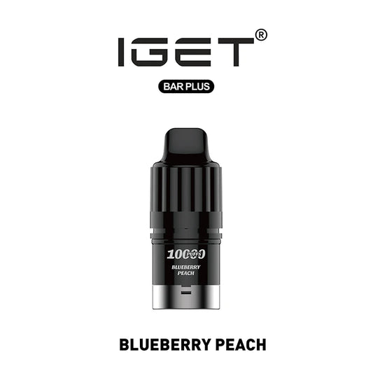 IGET Bar Pod 10000 Puff – Blueberry Peach