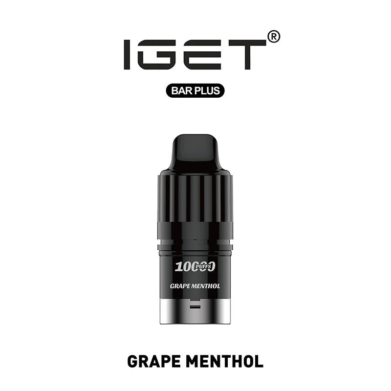 IGET Bar Pod 10000 Puff – Grape Menthol