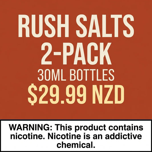 Rush Salts E-Liquid - 2 Pack 30ml