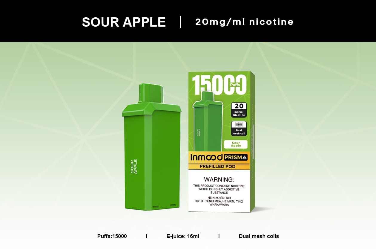 Prism 15K Pod - Sour Apple