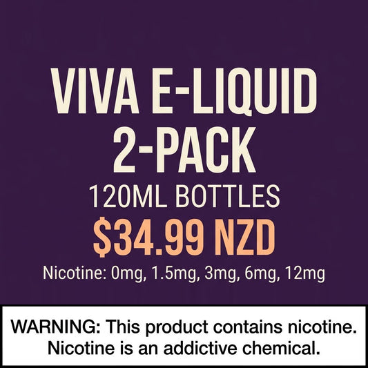 Viva E-Liquid - 2 Pack 120ml