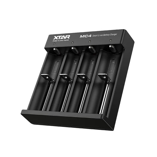 XTAR - MC4 Four Bay USB Battery Charger - 2020 Vapes
