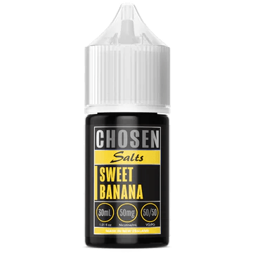 CHOSEN SALTS - SWEET BANANA - 2020 Vapes