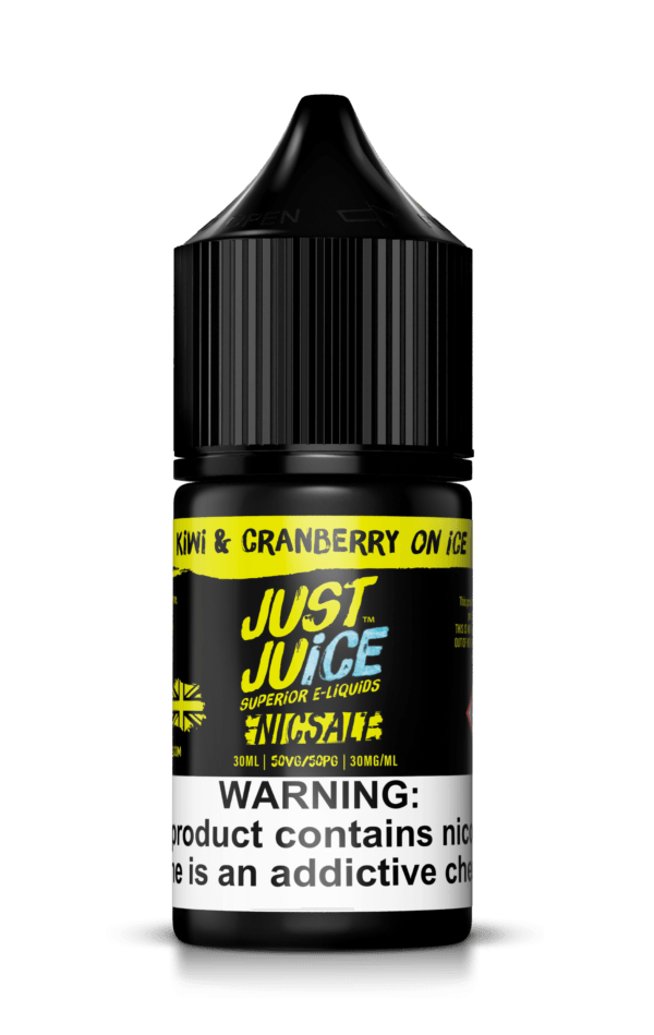 Just Juice - Kiwi & Cranberry on Ice Salt 30ml - 30mg - 2020 Vapes
